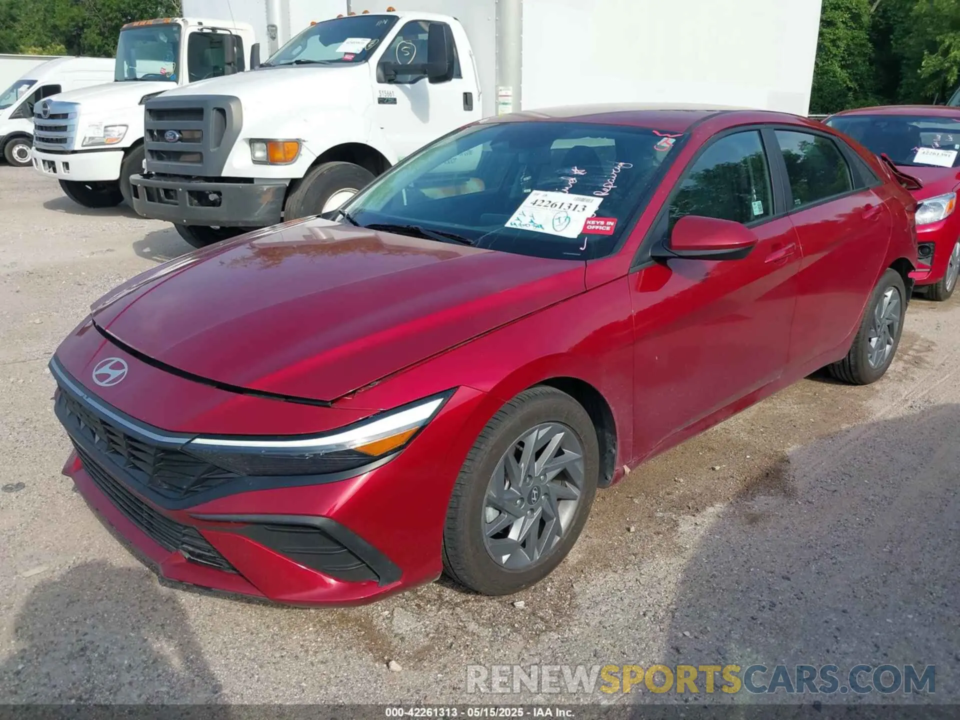 2 Photograph of a damaged car KMHLM4DG8RU654889 HYUNDAI ELANTRA 2024