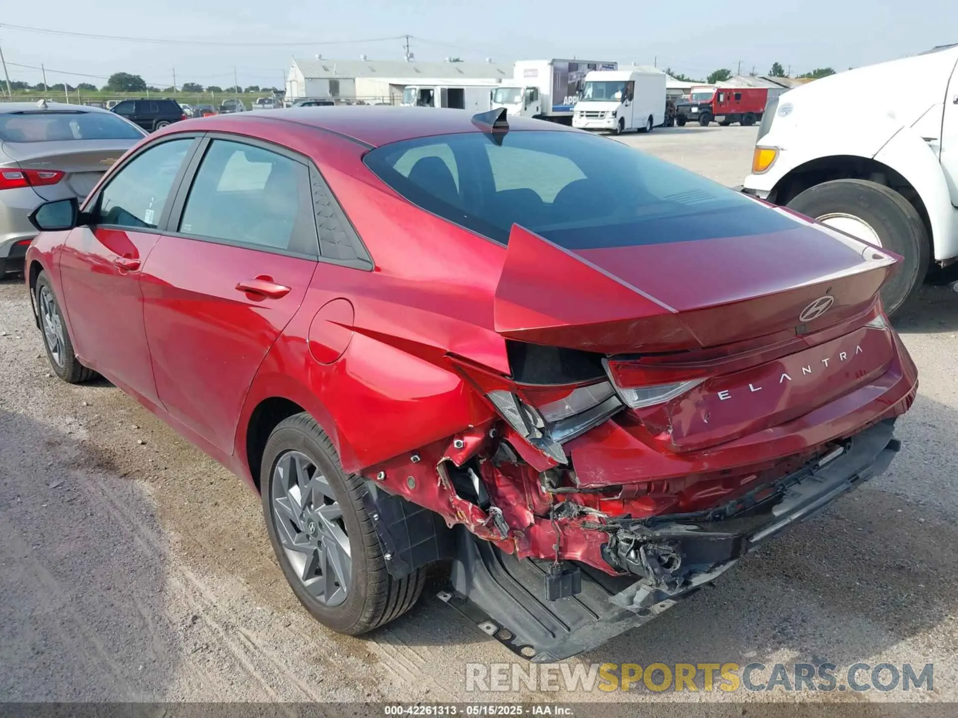 3 Photograph of a damaged car KMHLM4DG8RU654889 HYUNDAI ELANTRA 2024