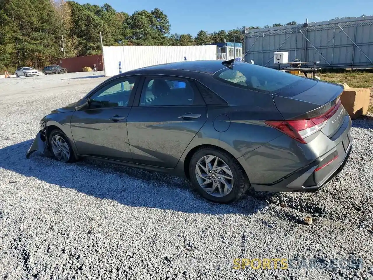 2 Photograph of a damaged car KMHLM4DG8RU656593 HYUNDAI ELANTRA 2024