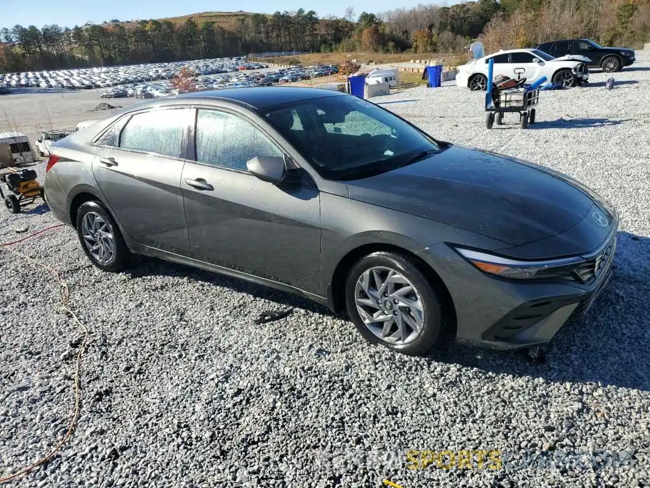 4 Photograph of a damaged car KMHLM4DG8RU656593 HYUNDAI ELANTRA 2024