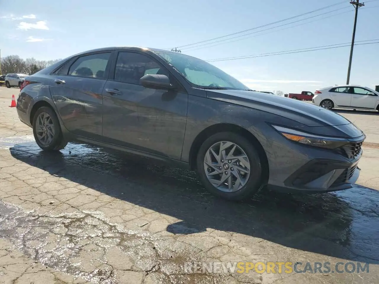 4 Photograph of a damaged car KMHLM4DG8RU657548 HYUNDAI ELANTRA 2024