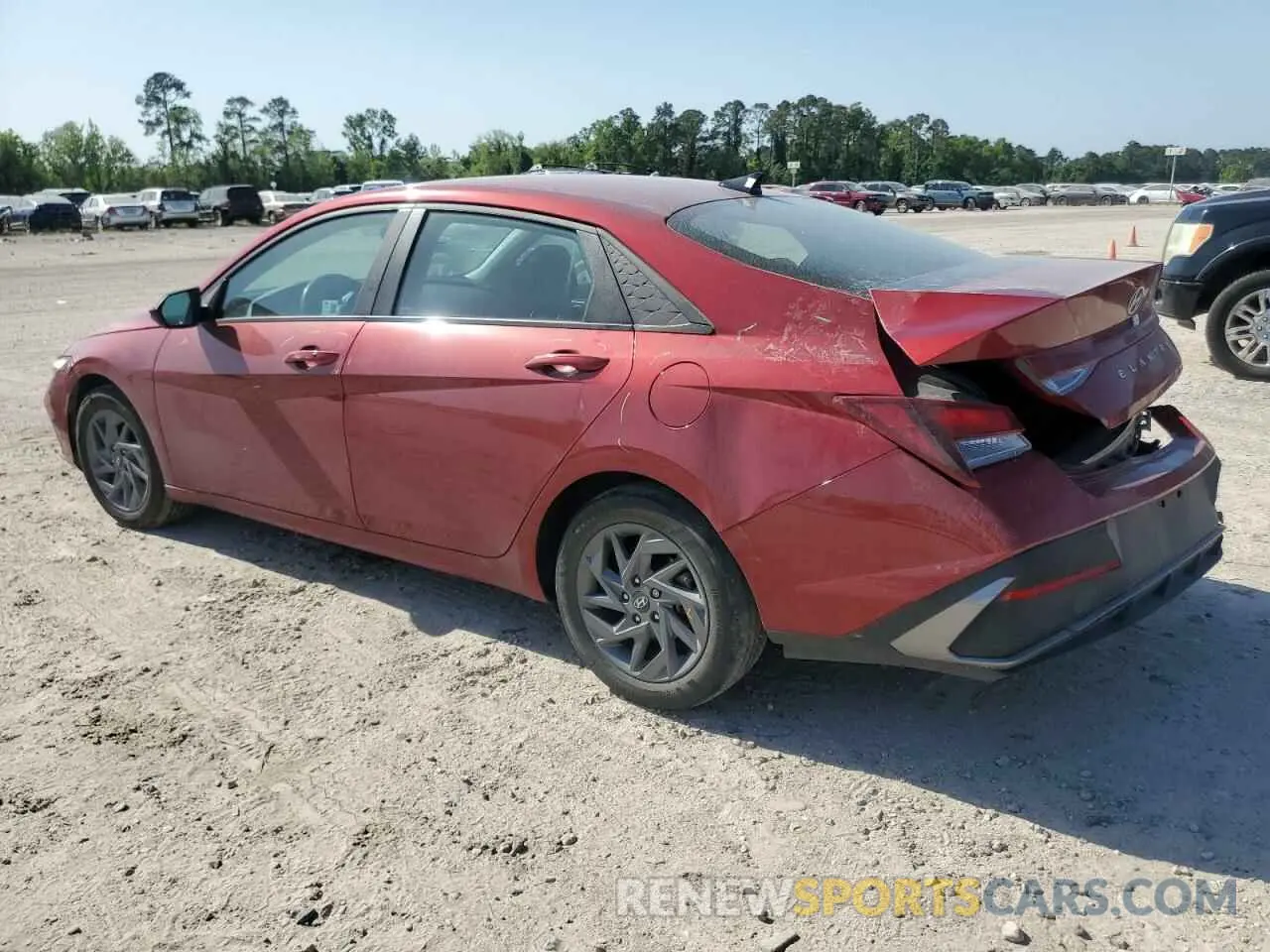 2 Photograph of a damaged car KMHLM4DG8RU686709 HYUNDAI ELANTRA 2024