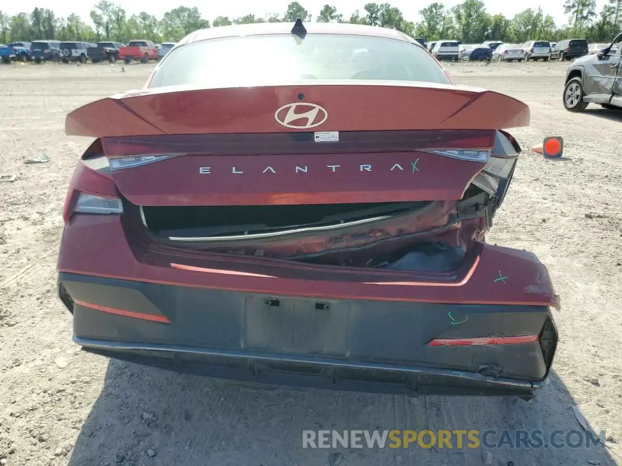 6 Photograph of a damaged car KMHLM4DG8RU686709 HYUNDAI ELANTRA 2024