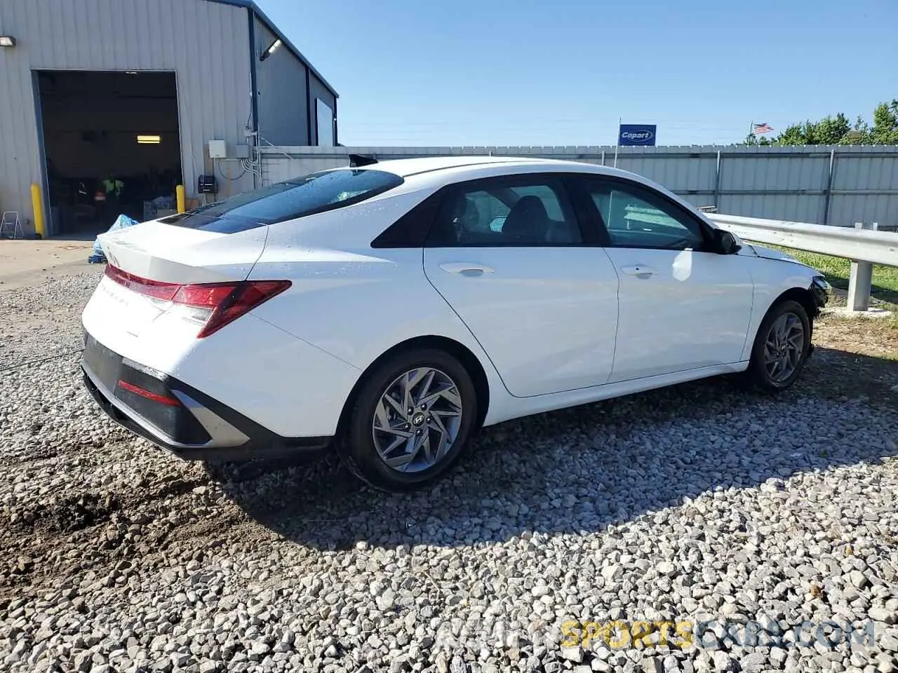 3 Photograph of a damaged car KMHLM4DG8RU702150 HYUNDAI ELANTRA 2024