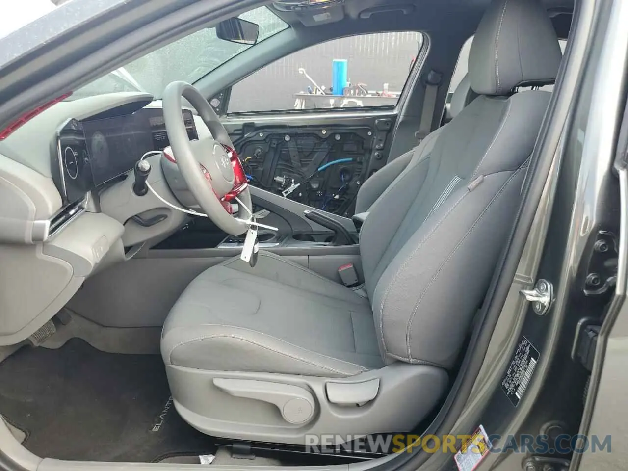 7 Photograph of a damaged car KMHLM4DG8RU706389 HYUNDAI ELANTRA 2024
