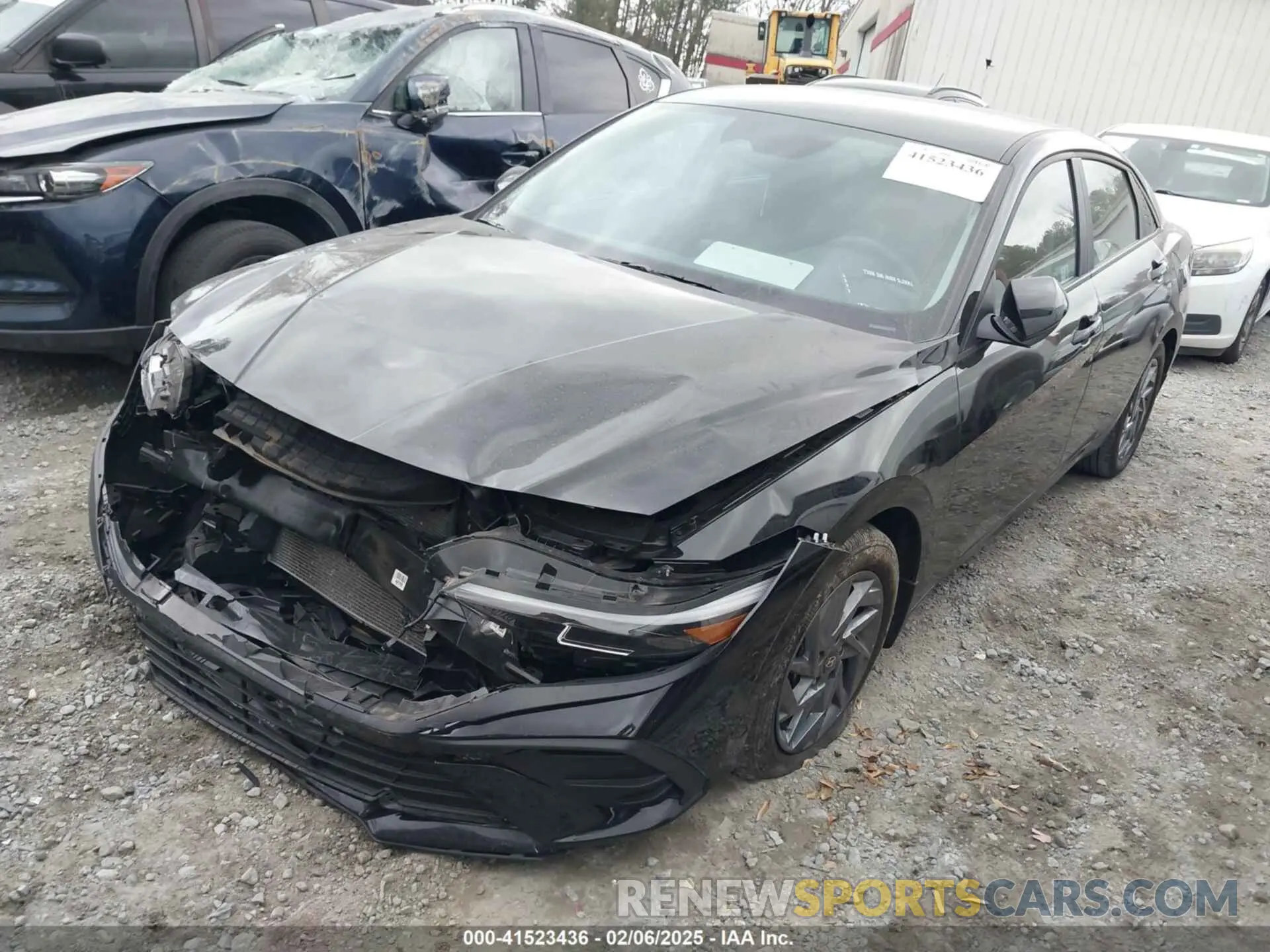 2 Photograph of a damaged car KMHLM4DG8RU707705 HYUNDAI ELANTRA 2024