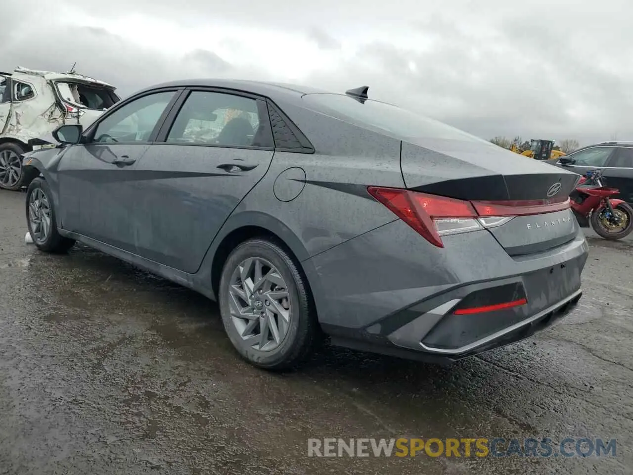 2 Photograph of a damaged car KMHLM4DG8RU732507 HYUNDAI ELANTRA 2024