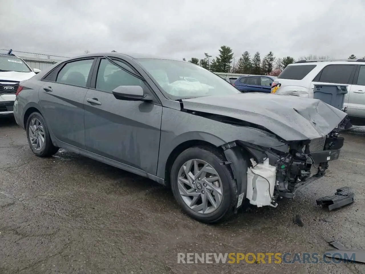 4 Photograph of a damaged car KMHLM4DG8RU732507 HYUNDAI ELANTRA 2024