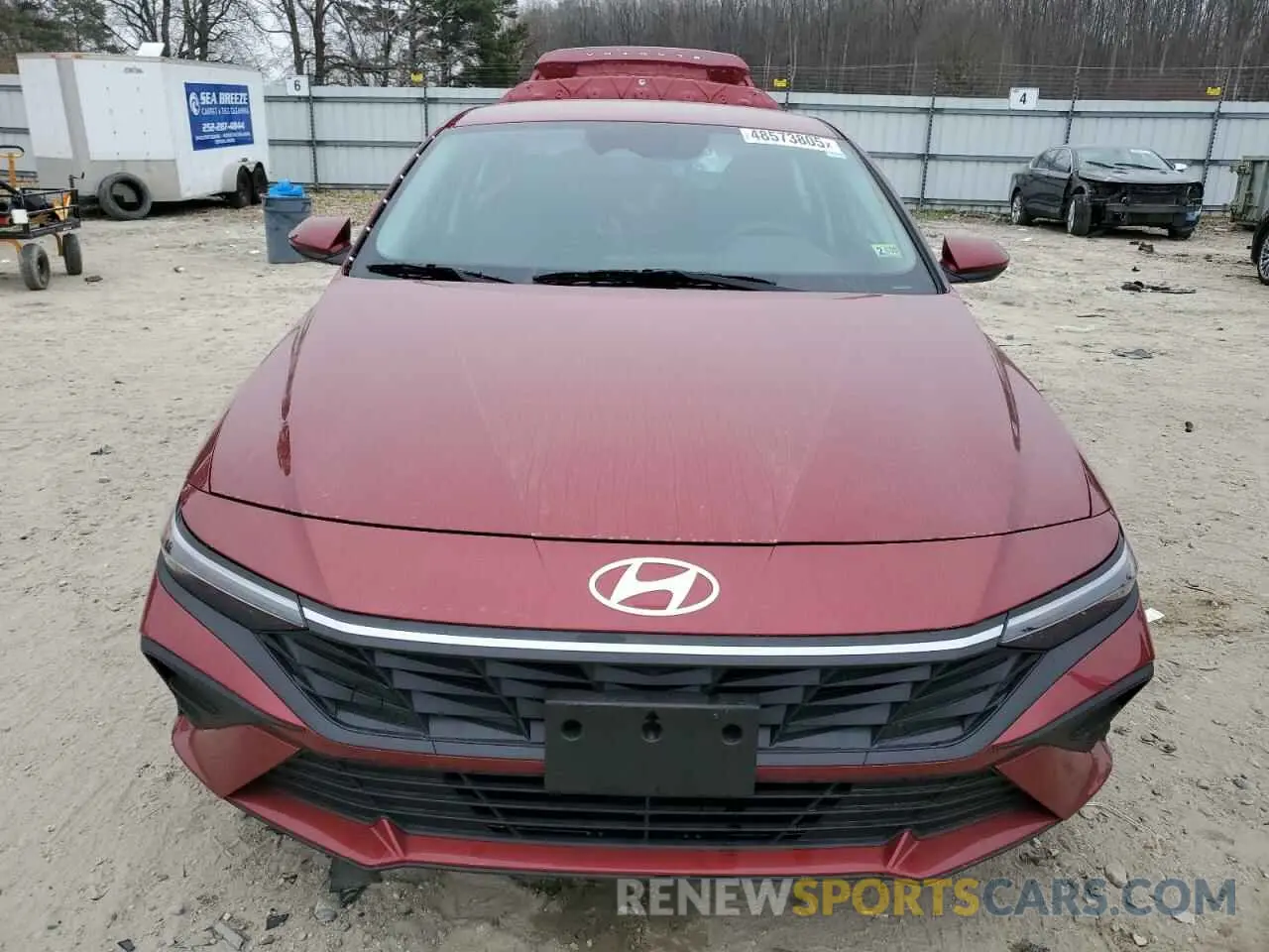 5 Photograph of a damaged car KMHLM4DG8RU733639 HYUNDAI ELANTRA 2024