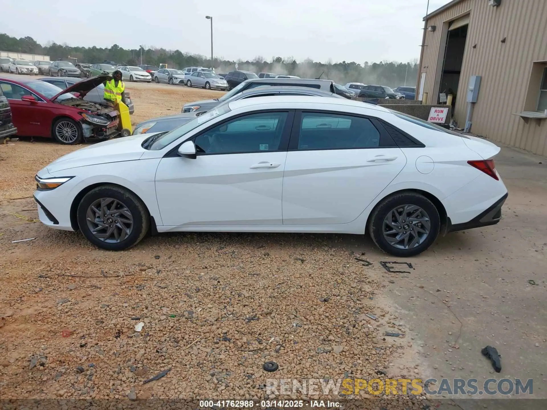 14 Photograph of a damaged car KMHLM4DG8RU734970 HYUNDAI ELANTRA 2024