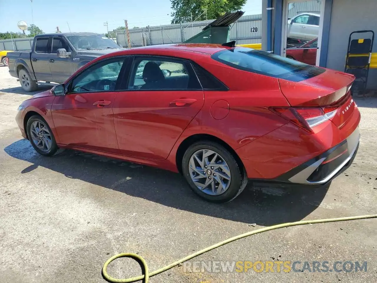 2 Photograph of a damaged car KMHLM4DG8RU742924 HYUNDAI ELANTRA 2024