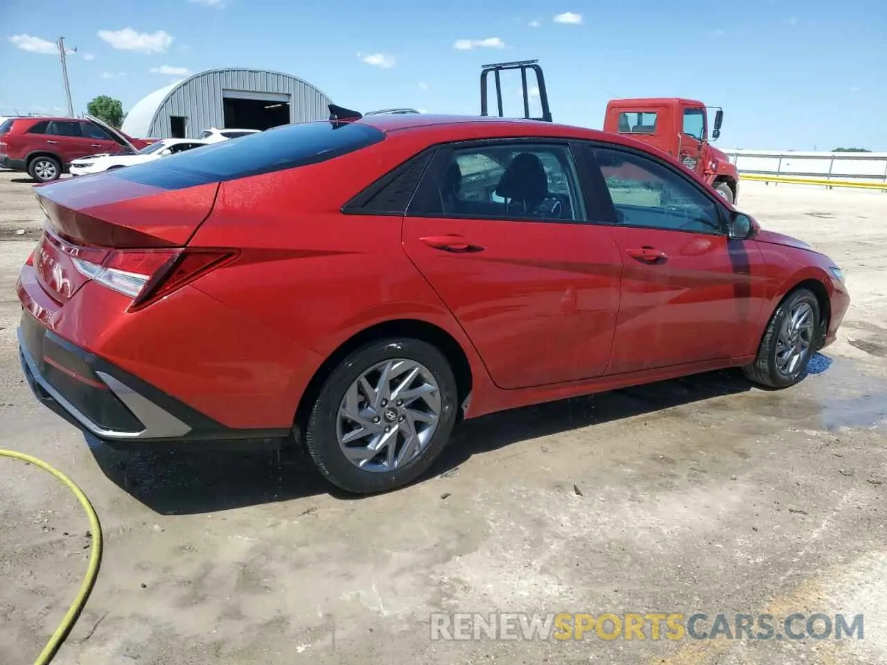 3 Photograph of a damaged car KMHLM4DG8RU742924 HYUNDAI ELANTRA 2024