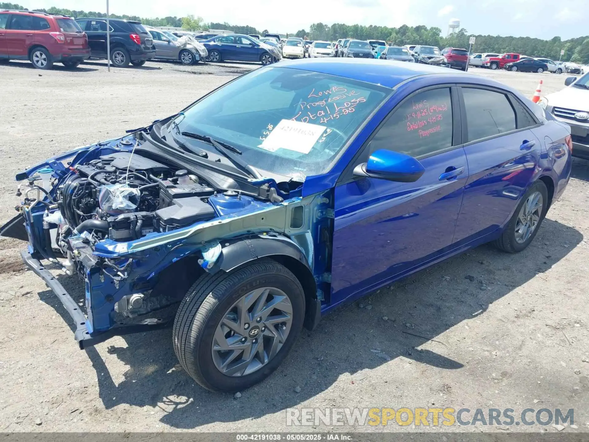2 Photograph of a damaged car KMHLM4DG8RU770920 HYUNDAI ELANTRA 2024