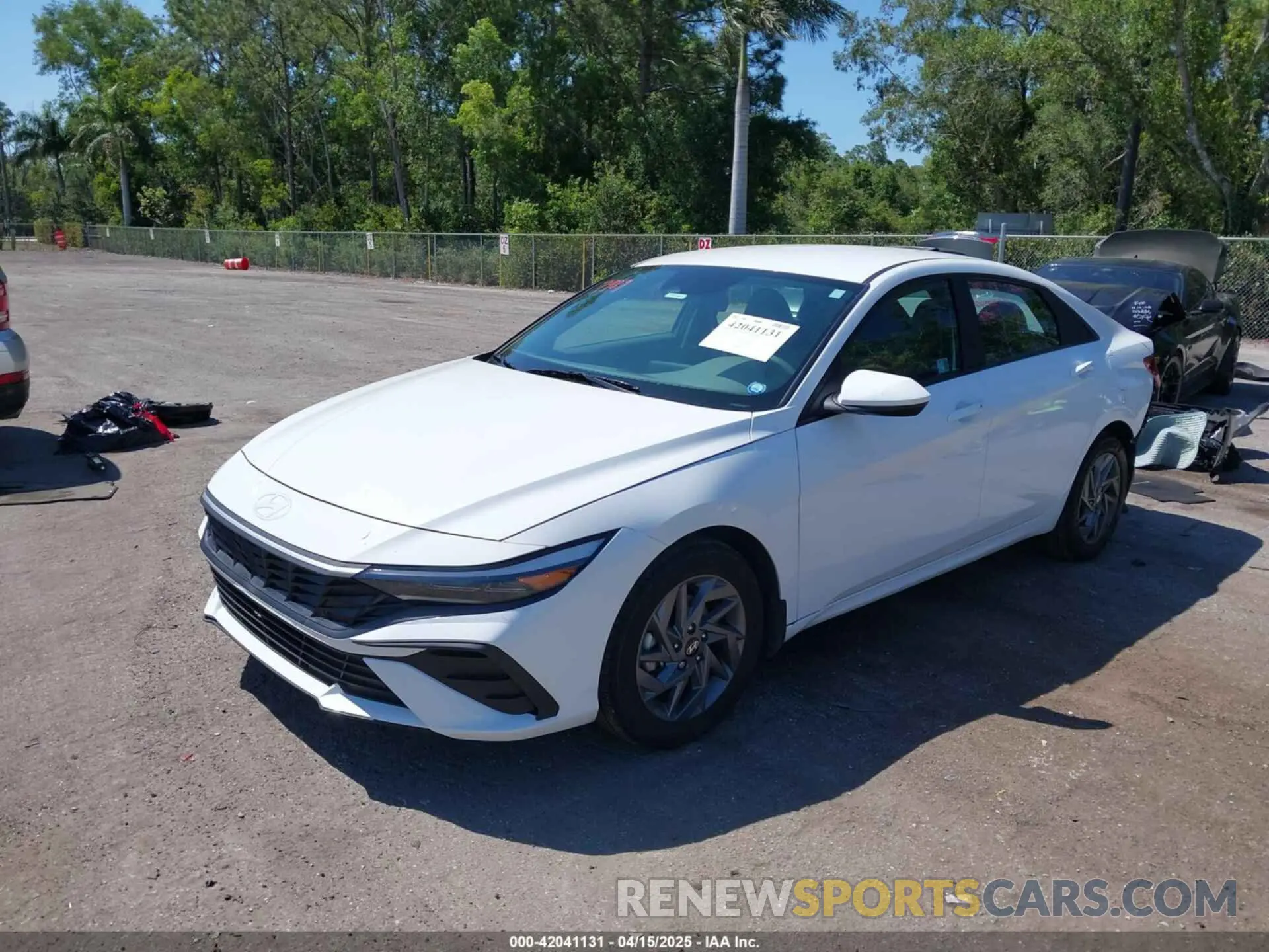 2 Photograph of a damaged car KMHLM4DG8RU774370 HYUNDAI ELANTRA 2024