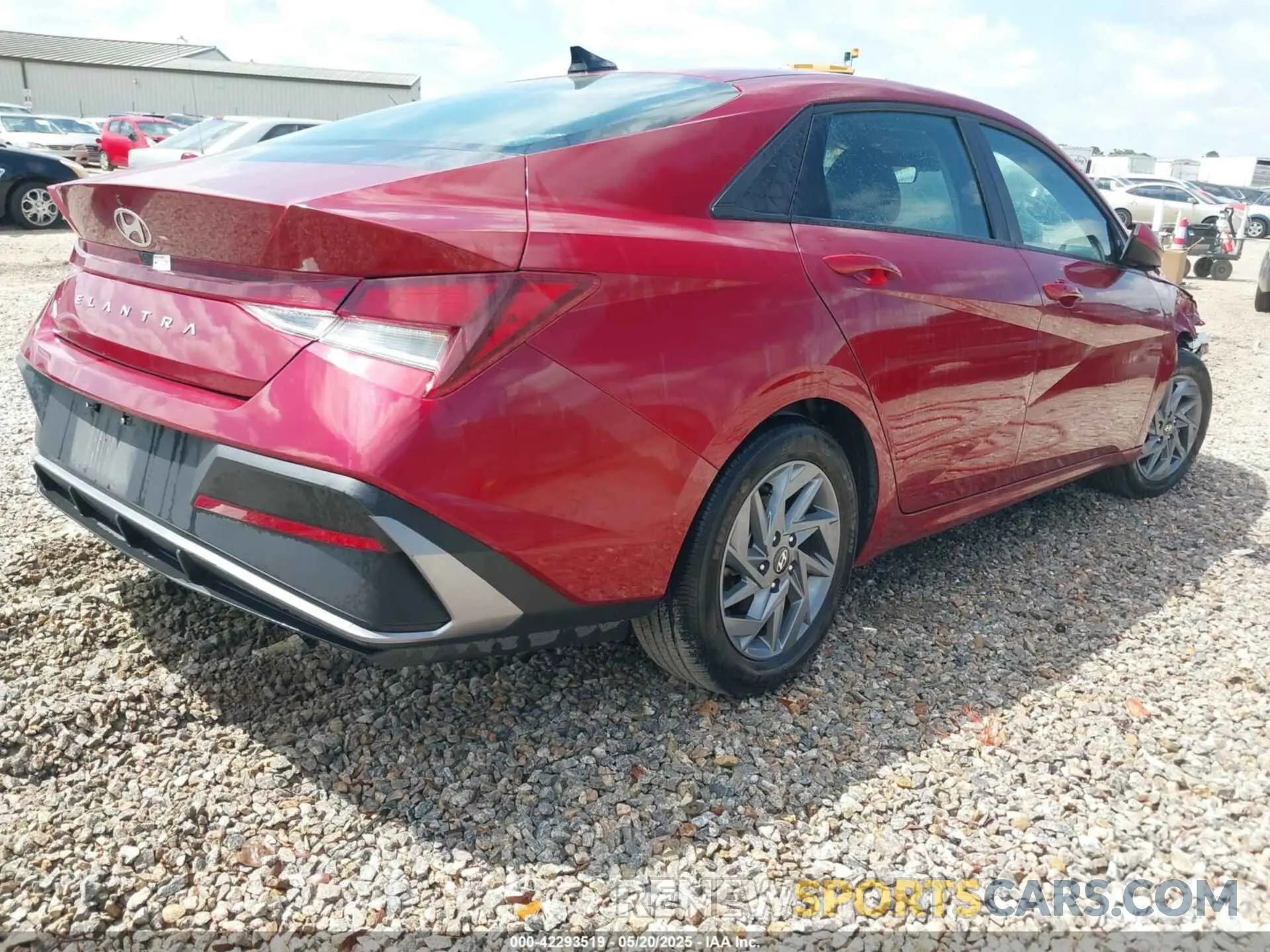 4 Photograph of a damaged car KMHLM4DG8RU785742 HYUNDAI ELANTRA 2024