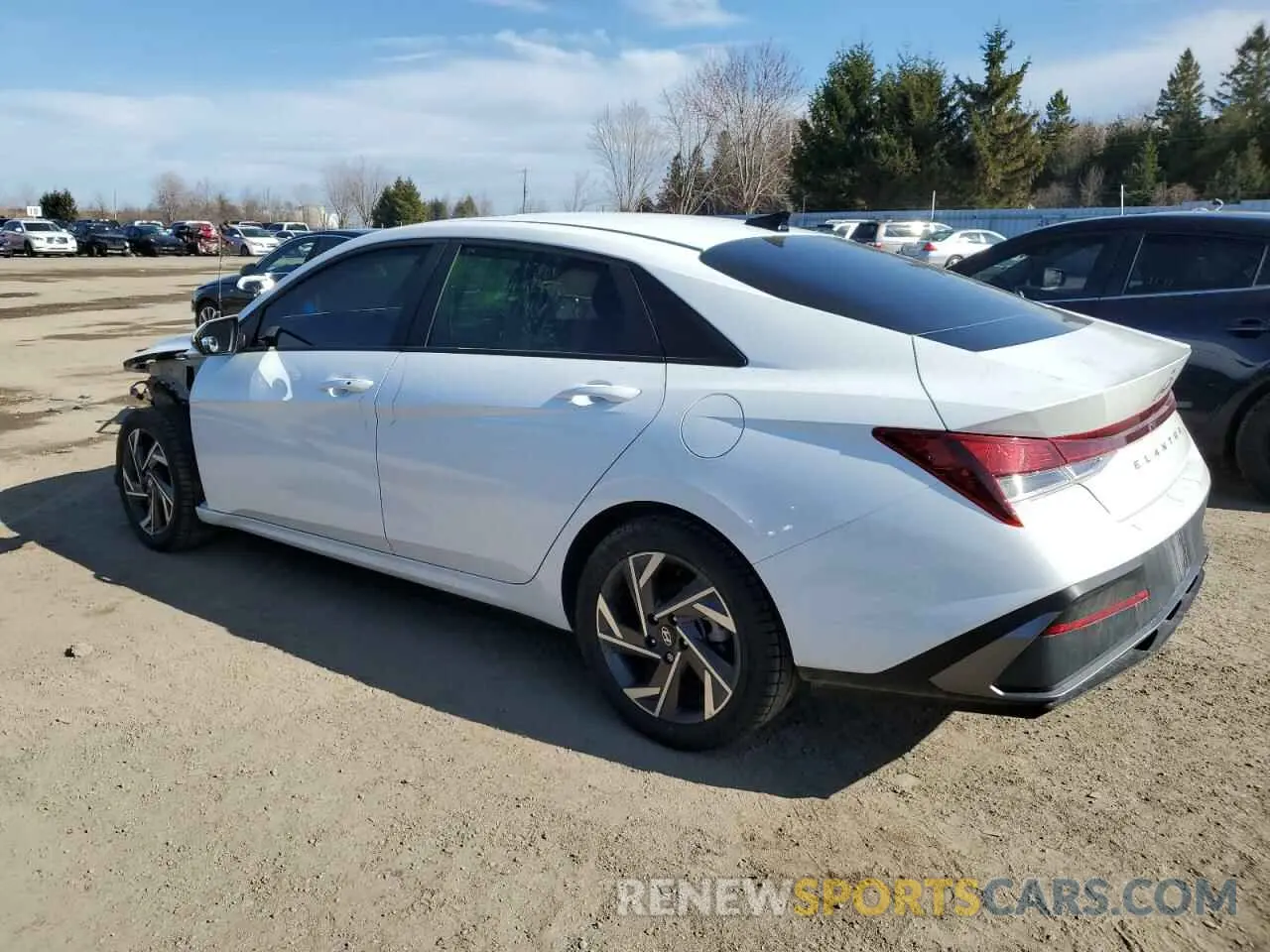 2 Photograph of a damaged car KMHLM4DG8RU790181 HYUNDAI ELANTRA 2024