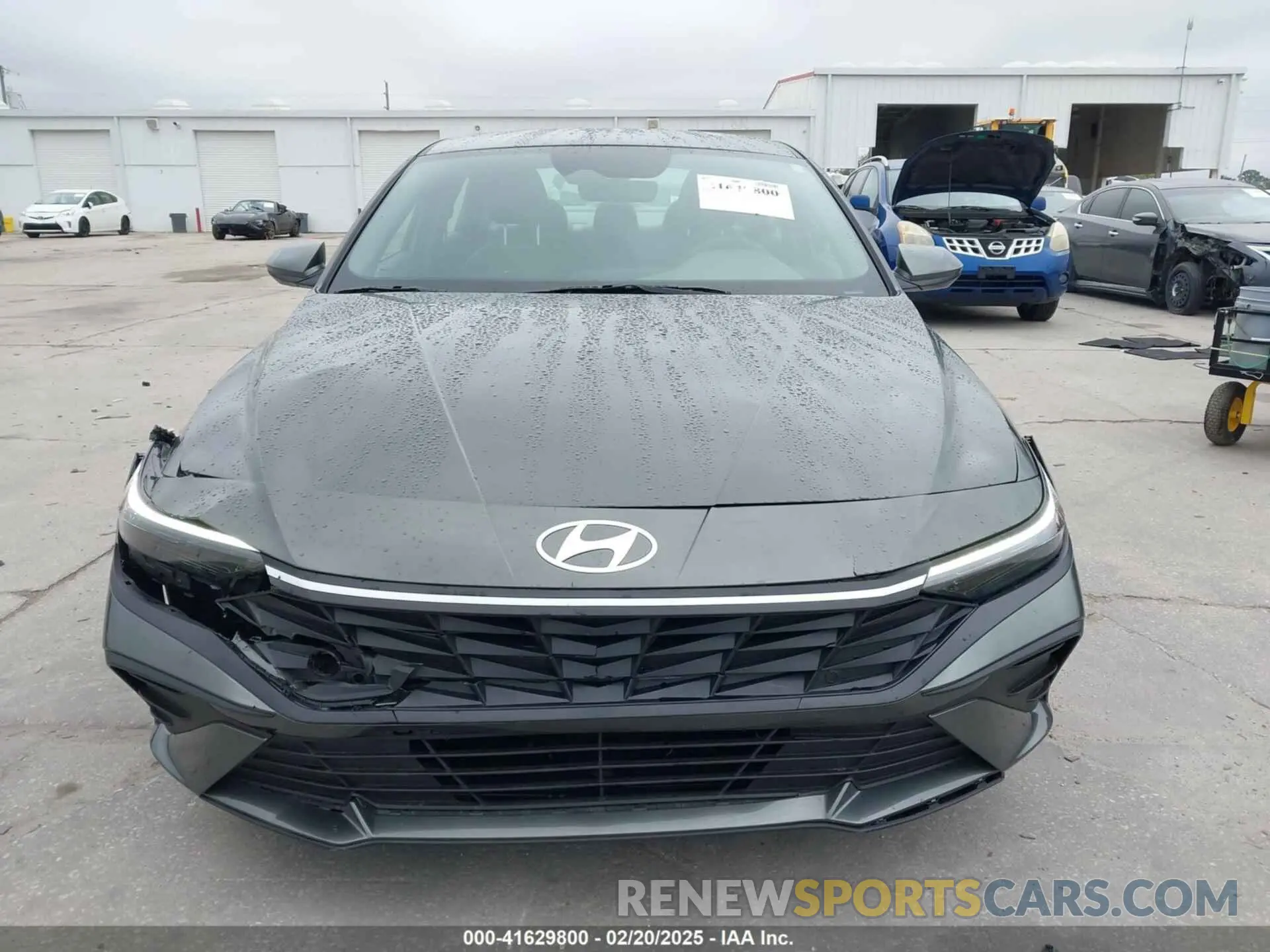 13 Photograph of a damaged car KMHLM4DG8RU801681 HYUNDAI ELANTRA 2024