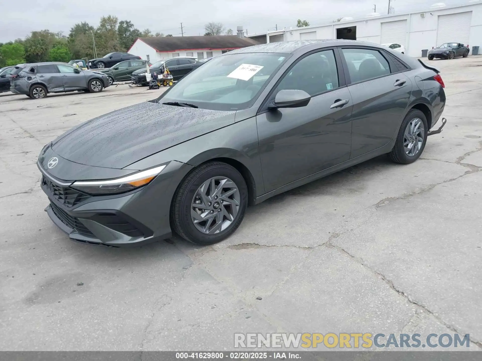 2 Photograph of a damaged car KMHLM4DG8RU801681 HYUNDAI ELANTRA 2024