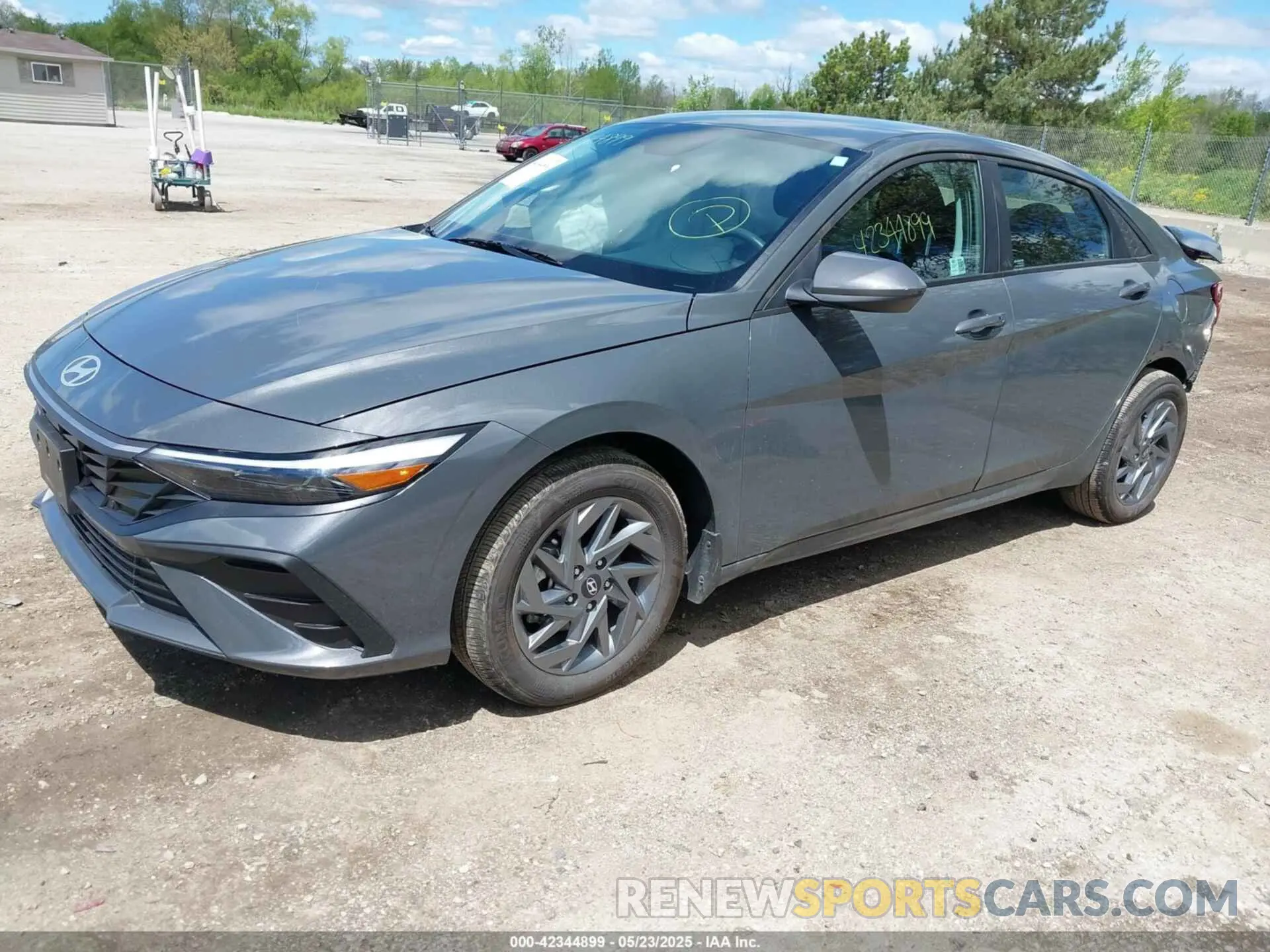 2 Photograph of a damaged car KMHLM4DG8RU818822 HYUNDAI ELANTRA 2024
