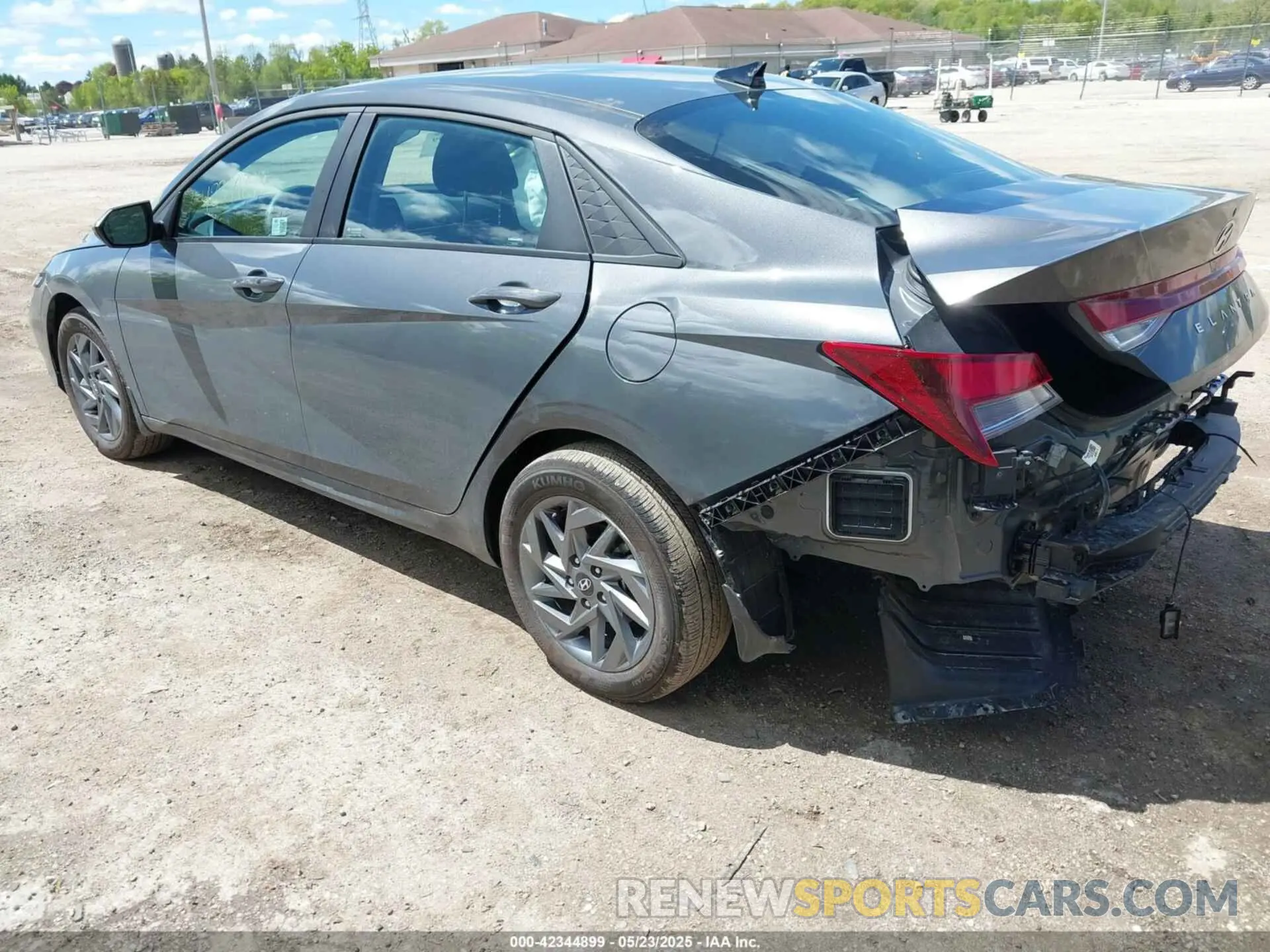 3 Photograph of a damaged car KMHLM4DG8RU818822 HYUNDAI ELANTRA 2024