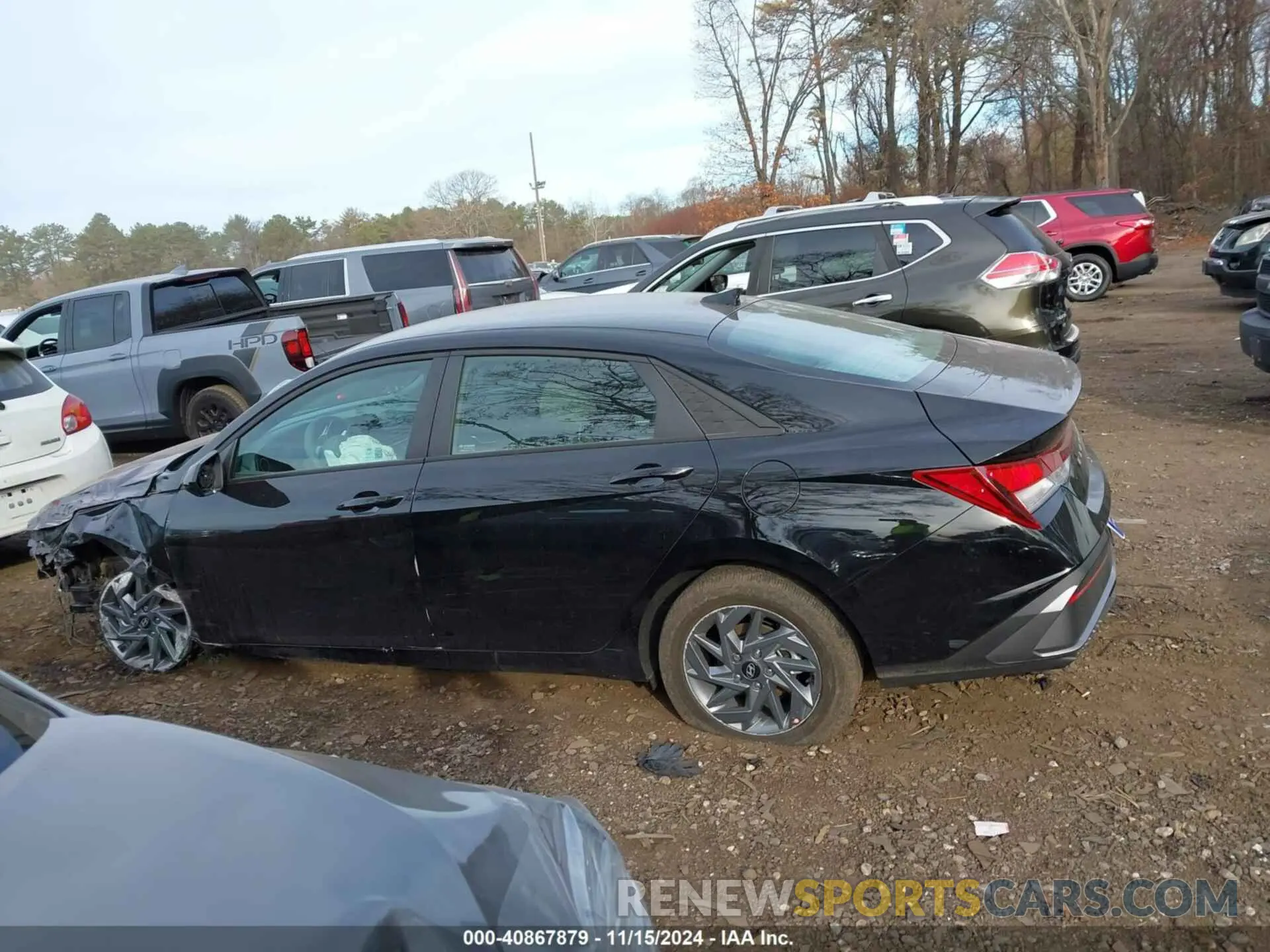 14 Photograph of a damaged car KMHLM4DG8RU849231 HYUNDAI ELANTRA 2024