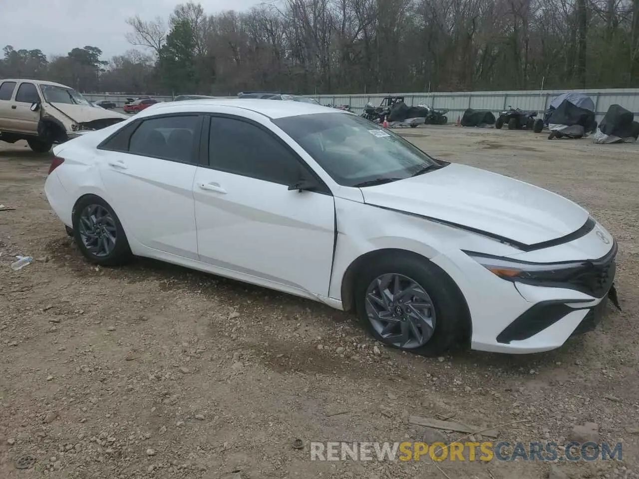 4 Photograph of a damaged car KMHLM4DG8RU850105 HYUNDAI ELANTRA 2024