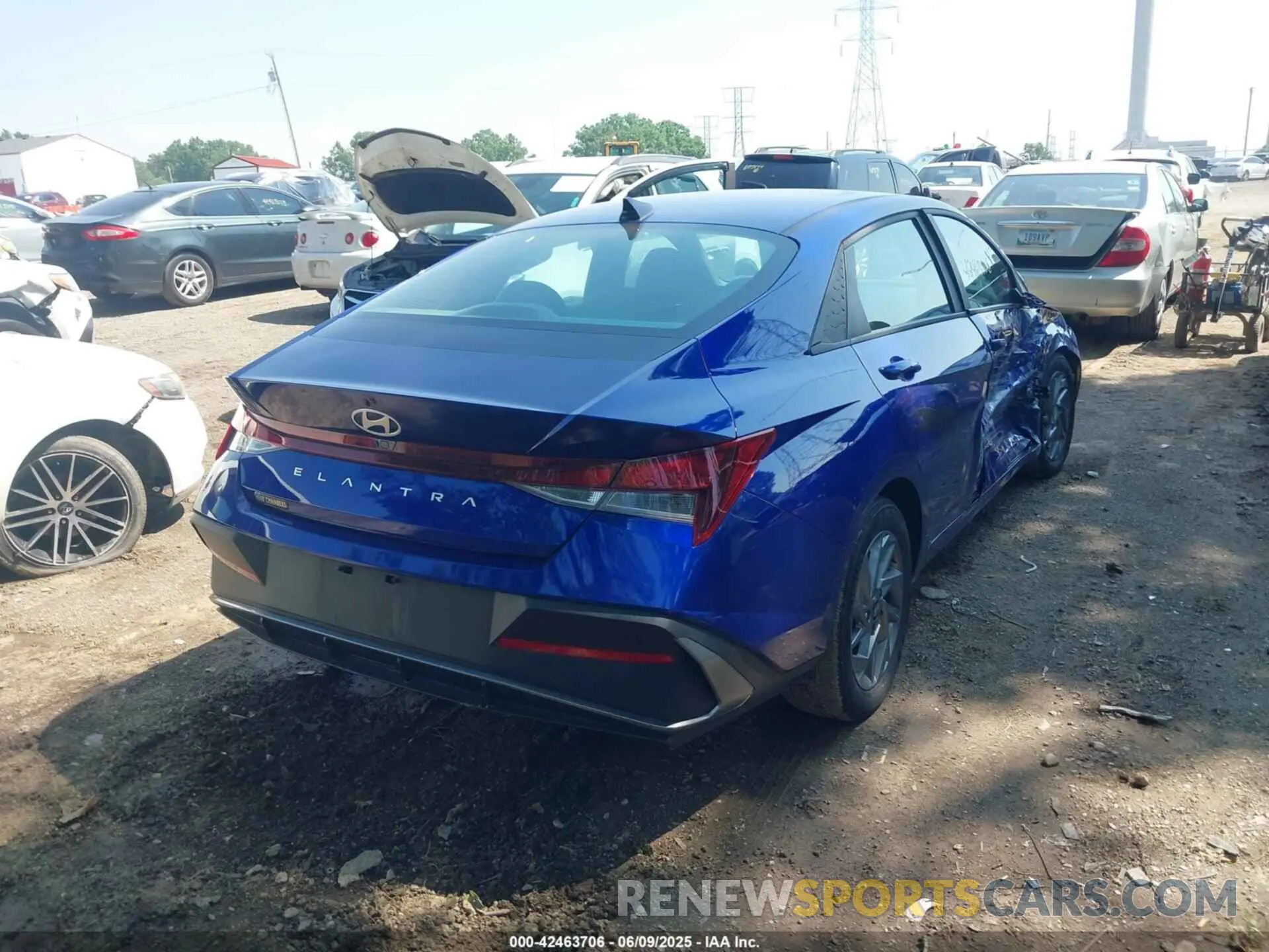 4 Photograph of a damaged car KMHLM4DG9RU652679 HYUNDAI ELANTRA 2024