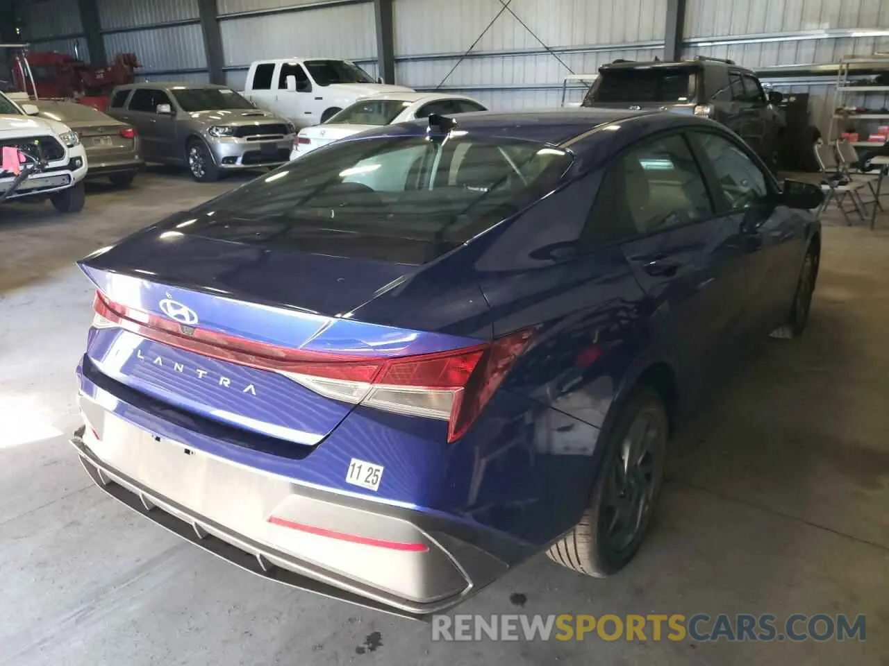 3 Photograph of a damaged car KMHLM4DG9RU655971 HYUNDAI ELANTRA 2024