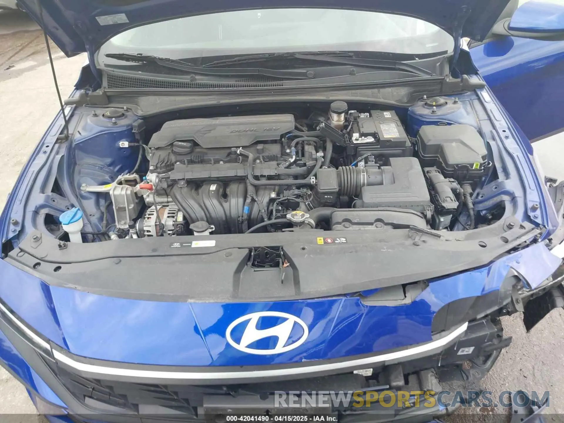 10 Photograph of a damaged car KMHLM4DG9RU657512 HYUNDAI ELANTRA 2024