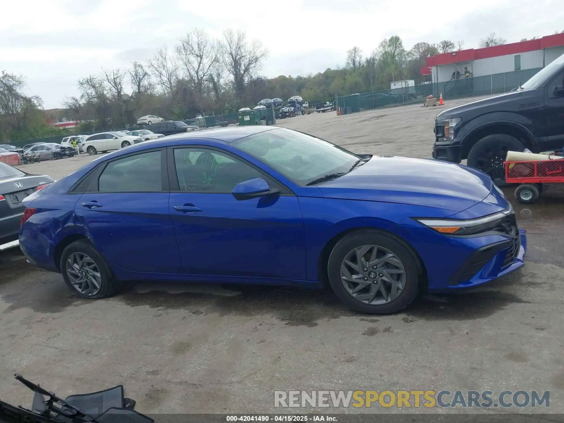14 Photograph of a damaged car KMHLM4DG9RU657512 HYUNDAI ELANTRA 2024