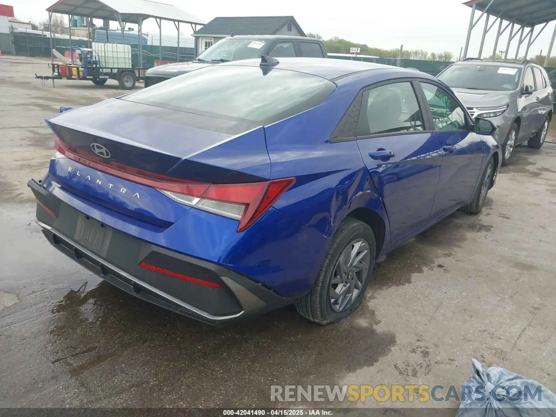 4 Photograph of a damaged car KMHLM4DG9RU657512 HYUNDAI ELANTRA 2024