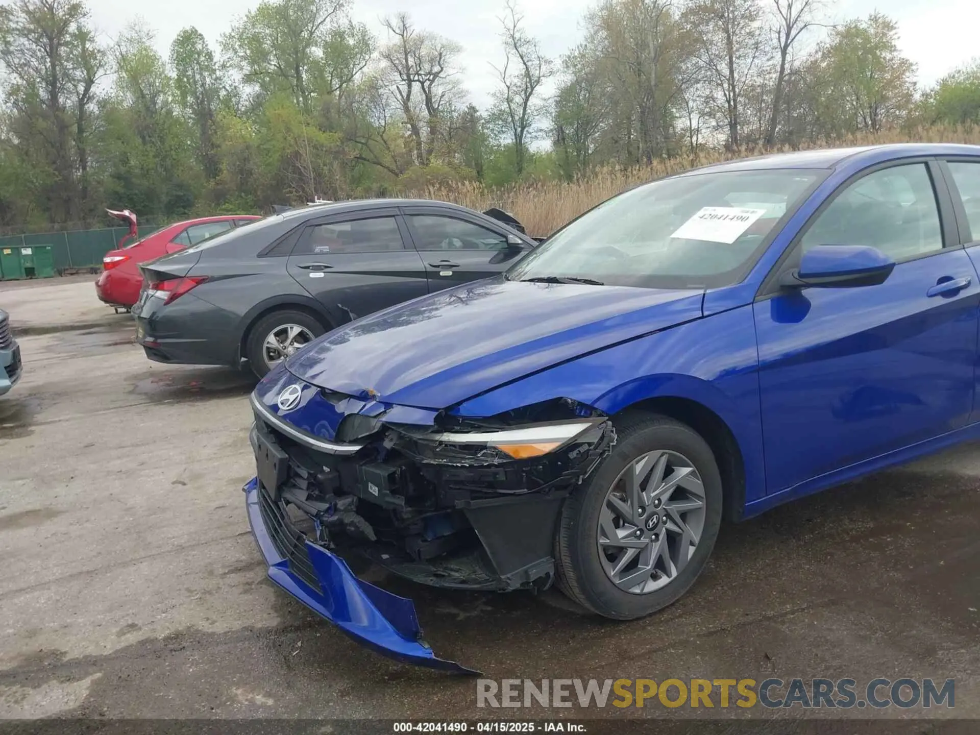 6 Photograph of a damaged car KMHLM4DG9RU657512 HYUNDAI ELANTRA 2024