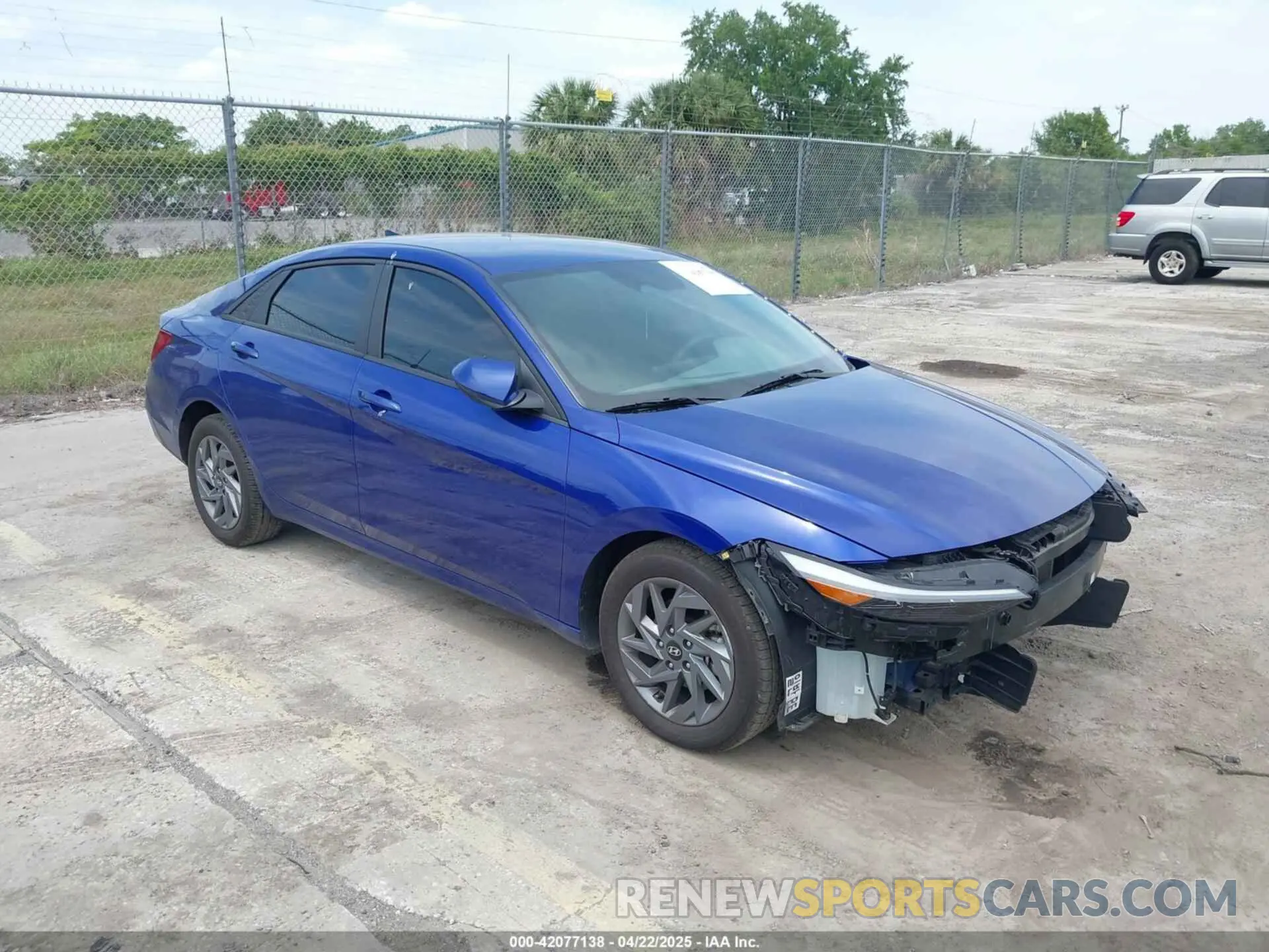 1 Photograph of a damaged car KMHLM4DG9RU661608 HYUNDAI ELANTRA 2024