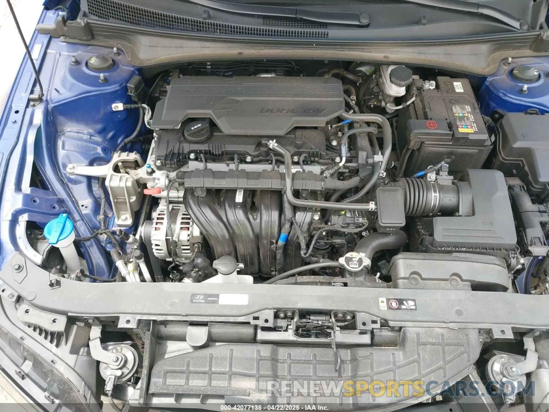 10 Photograph of a damaged car KMHLM4DG9RU661608 HYUNDAI ELANTRA 2024