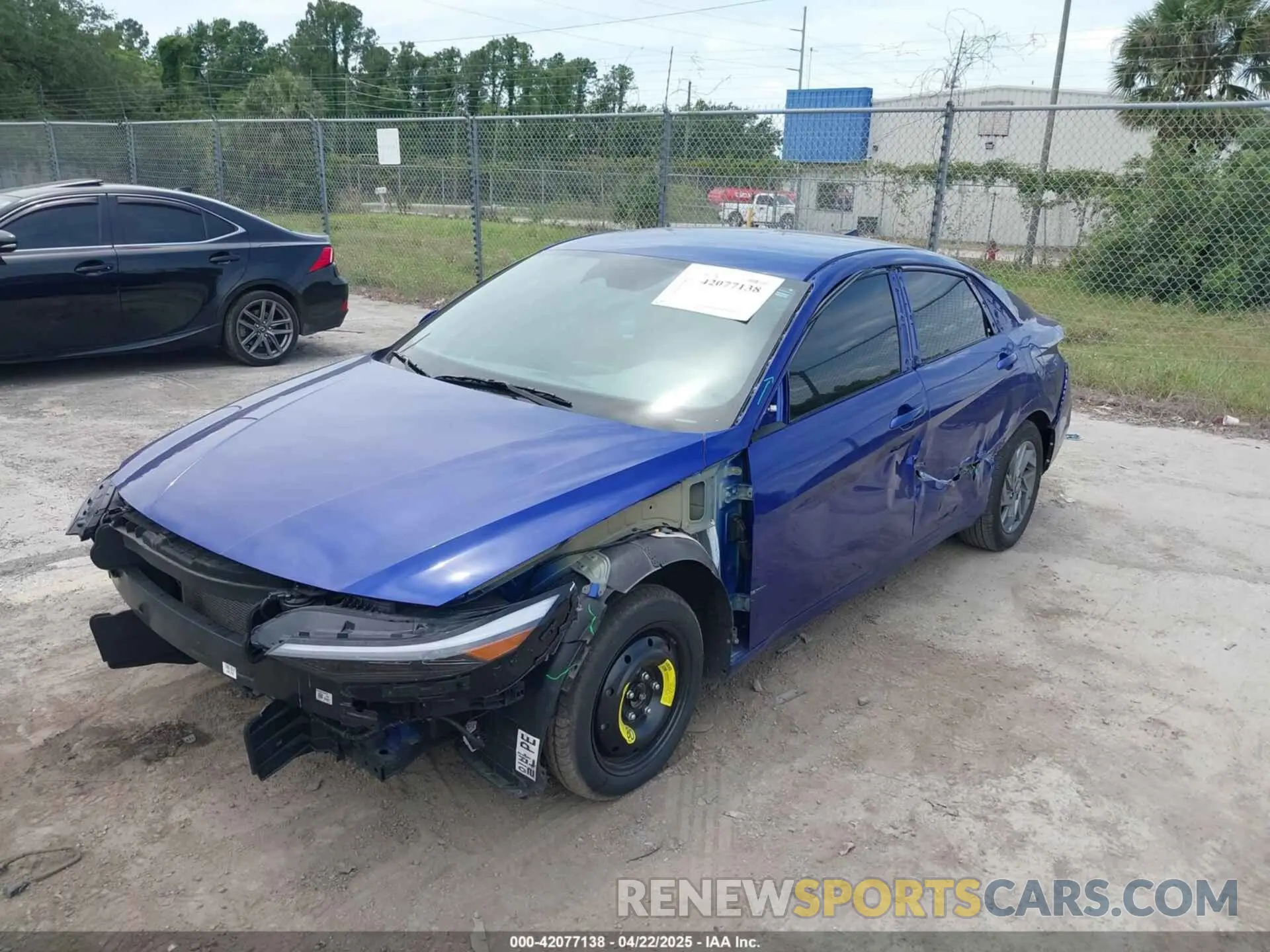 2 Photograph of a damaged car KMHLM4DG9RU661608 HYUNDAI ELANTRA 2024