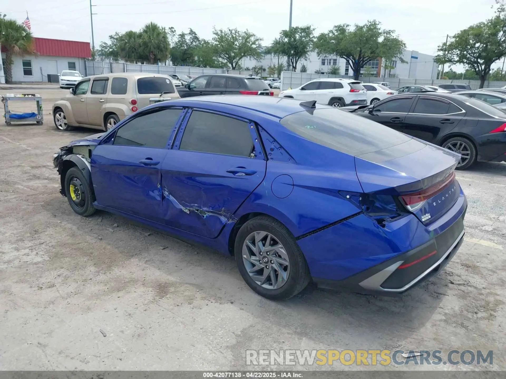 3 Photograph of a damaged car KMHLM4DG9RU661608 HYUNDAI ELANTRA 2024