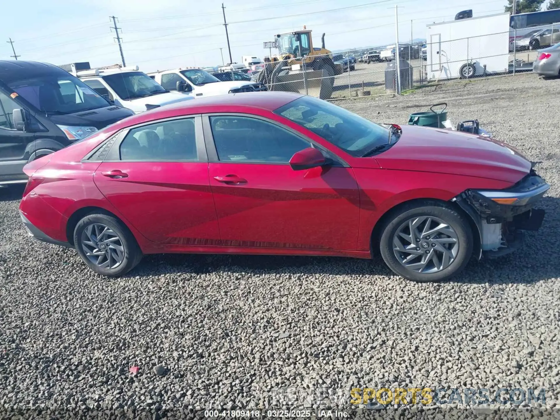 14 Photograph of a damaged car KMHLM4DG9RU672690 HYUNDAI ELANTRA 2024