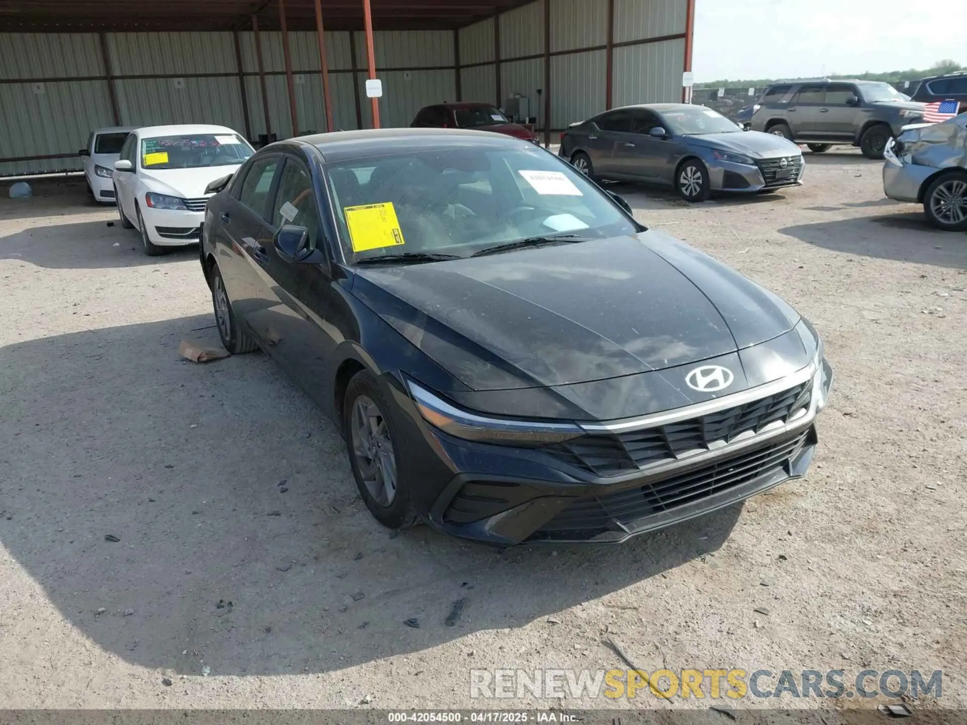 1 Photograph of a damaged car KMHLM4DG9RU675217 HYUNDAI ELANTRA 2024