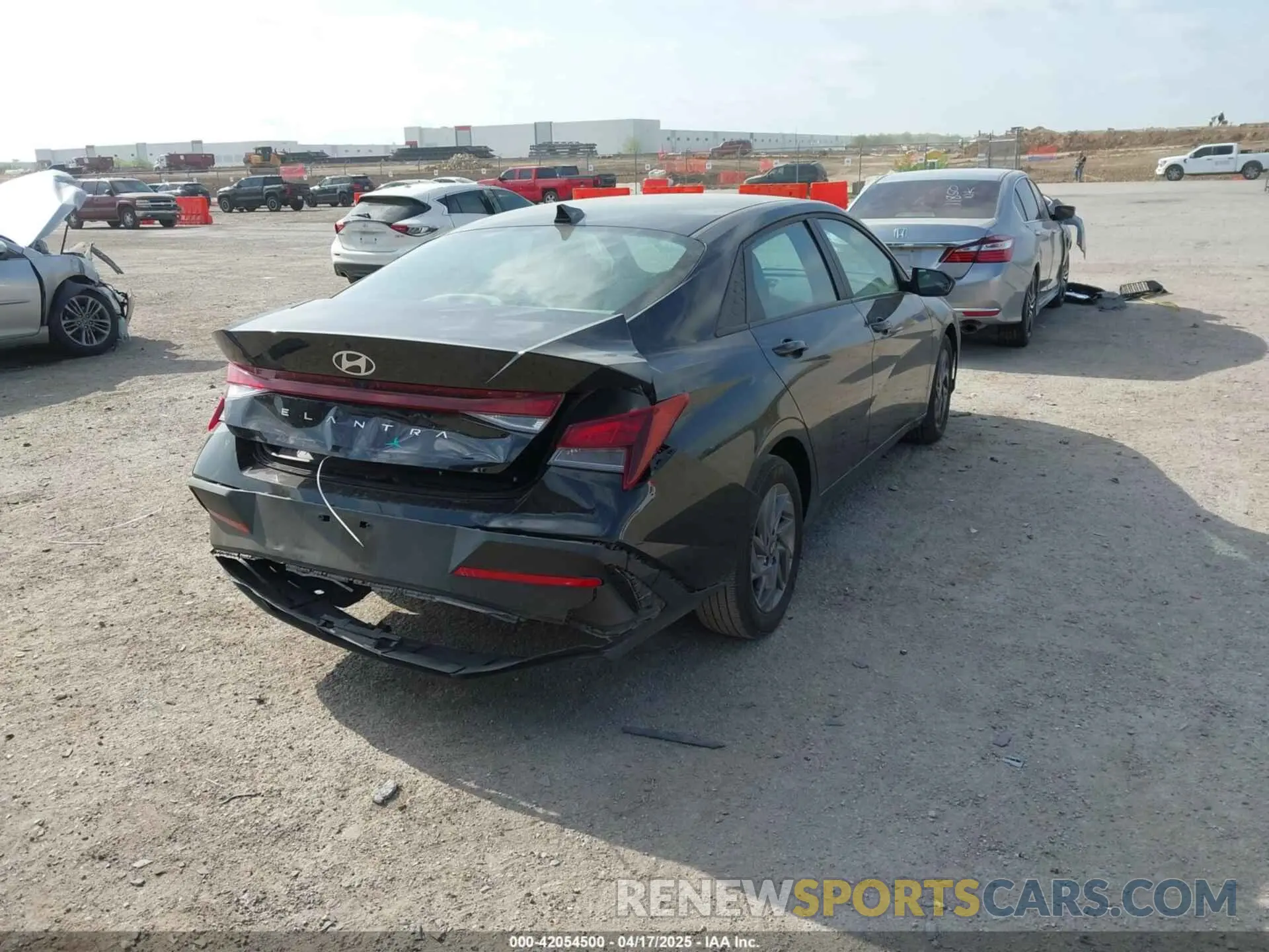 4 Photograph of a damaged car KMHLM4DG9RU675217 HYUNDAI ELANTRA 2024