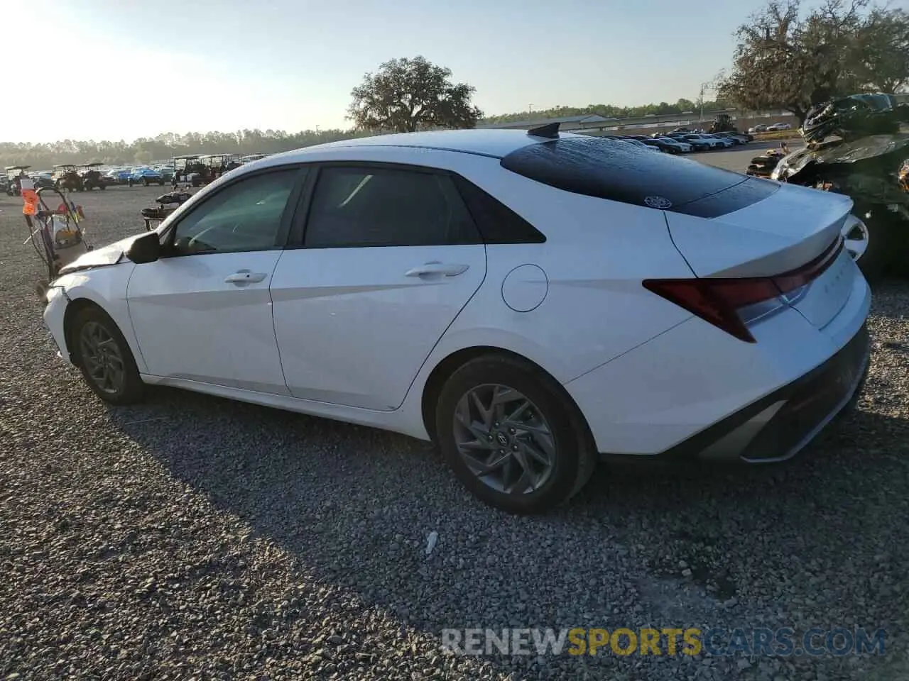 2 Photograph of a damaged car KMHLM4DG9RU680045 HYUNDAI ELANTRA 2024