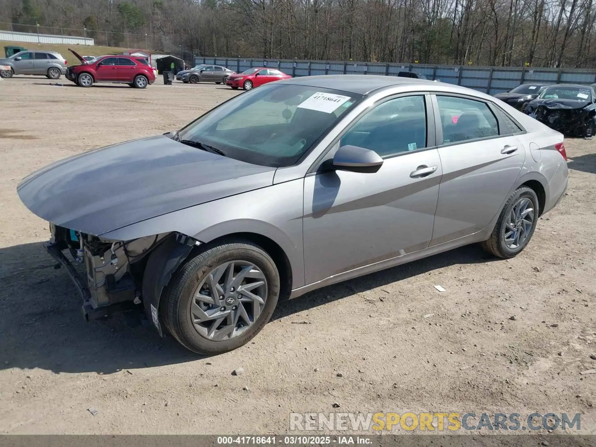2 Photograph of a damaged car KMHLM4DG9RU692244 HYUNDAI ELANTRA 2024