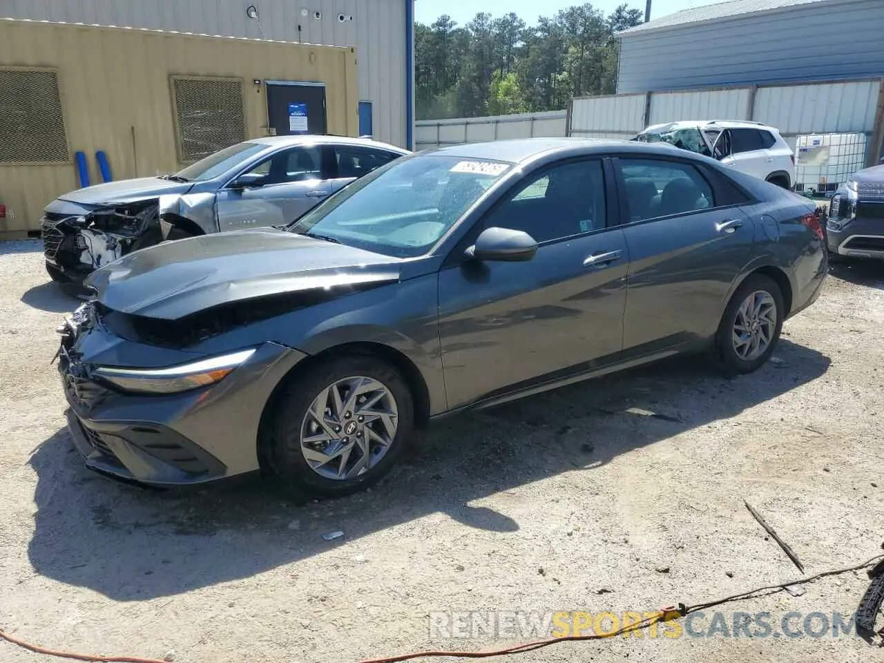 1 Photograph of a damaged car KMHLM4DG9RU717837 HYUNDAI ELANTRA 2024