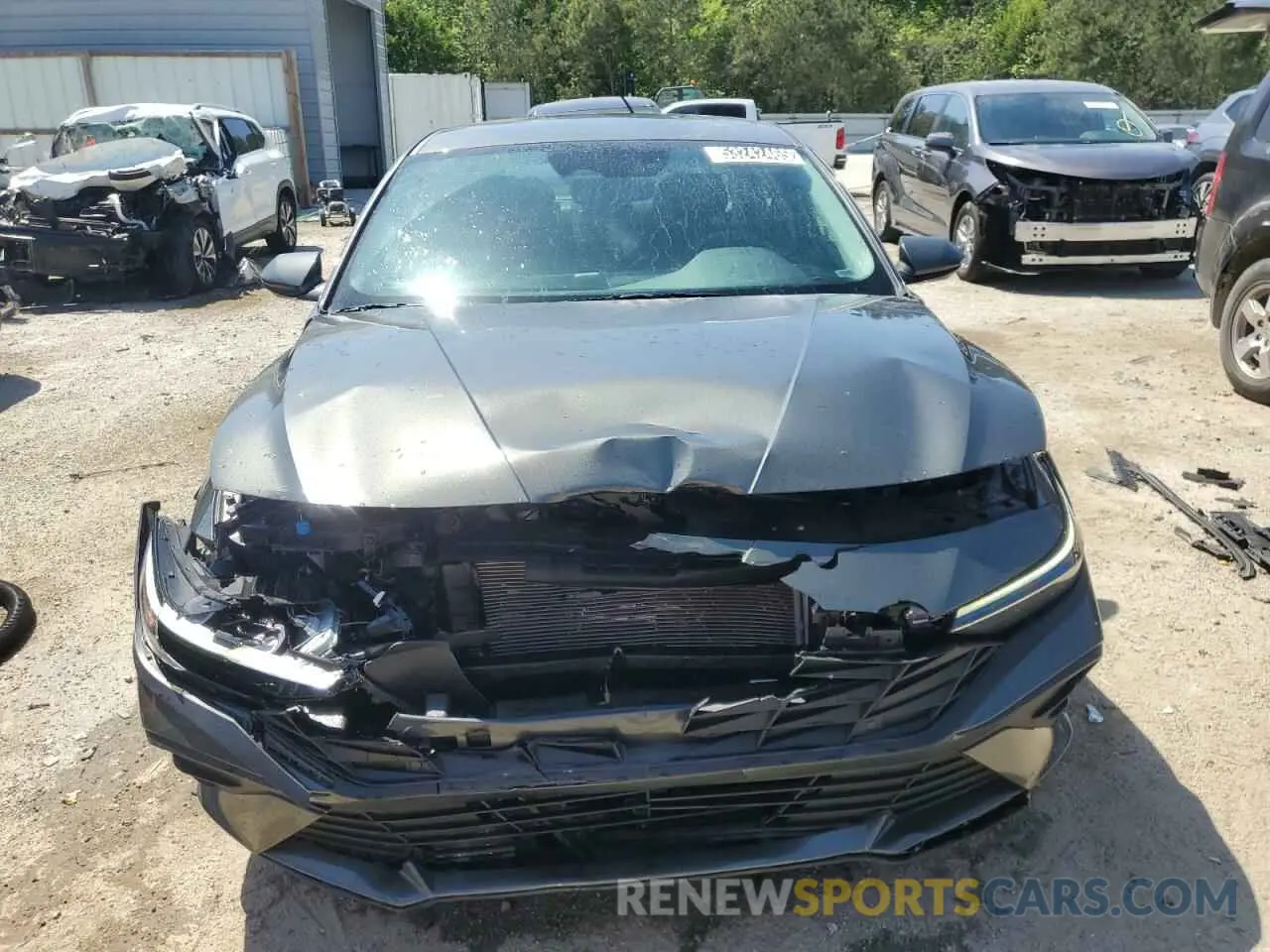 5 Photograph of a damaged car KMHLM4DG9RU717837 HYUNDAI ELANTRA 2024
