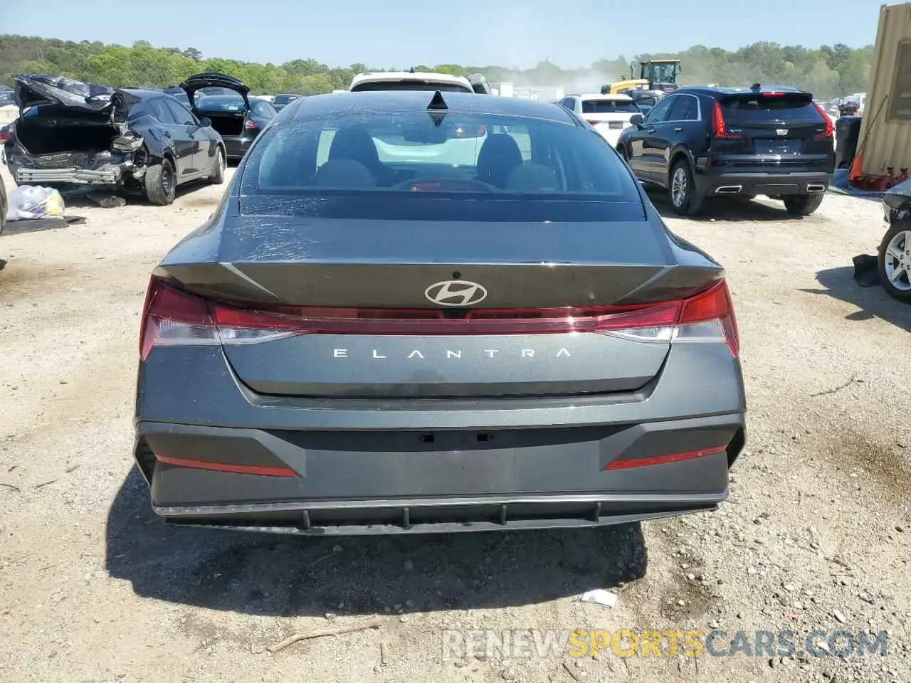 6 Photograph of a damaged car KMHLM4DG9RU717837 HYUNDAI ELANTRA 2024