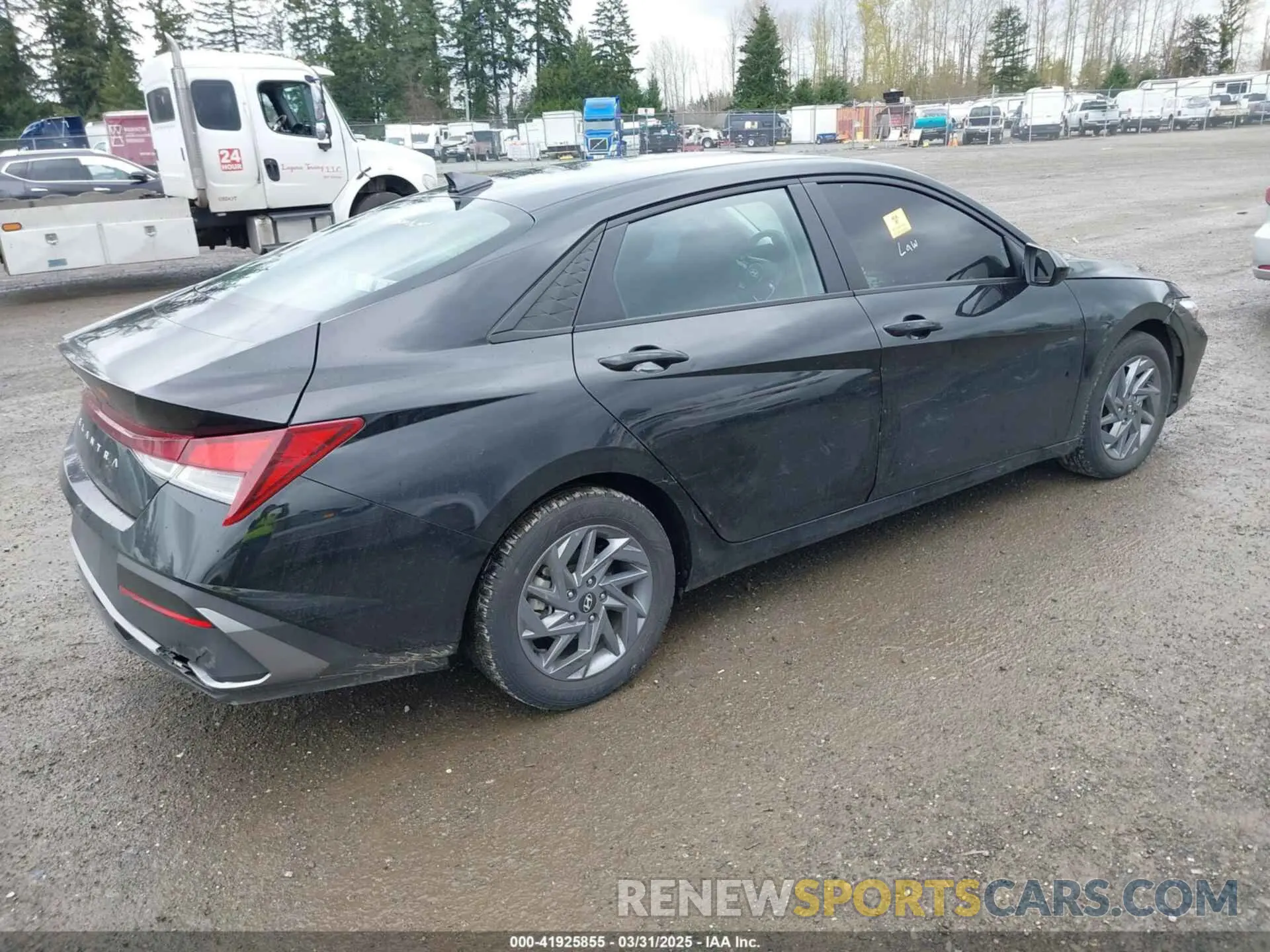 4 Photograph of a damaged car KMHLM4DG9RU728451 HYUNDAI ELANTRA 2024