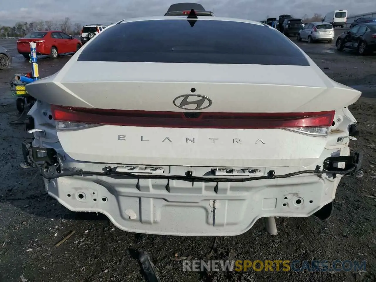 6 Photograph of a damaged car KMHLM4DG9RU736534 HYUNDAI ELANTRA 2024