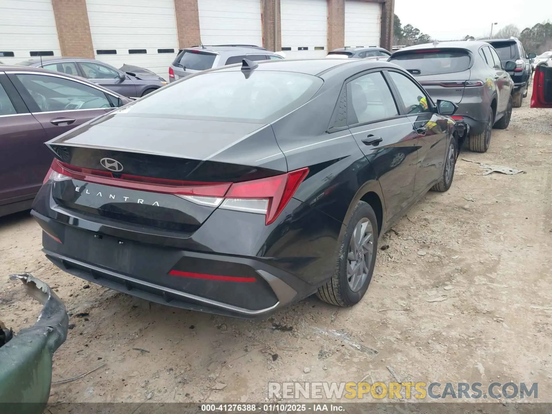 4 Photograph of a damaged car KMHLM4DG9RU748392 HYUNDAI ELANTRA 2024