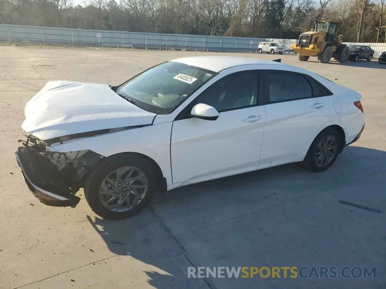 1 Photograph of a damaged car KMHLM4DG9RU750188 HYUNDAI ELANTRA 2024