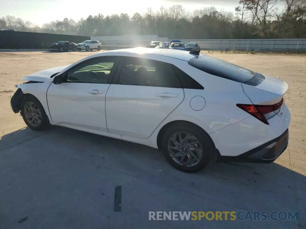 2 Photograph of a damaged car KMHLM4DG9RU750188 HYUNDAI ELANTRA 2024