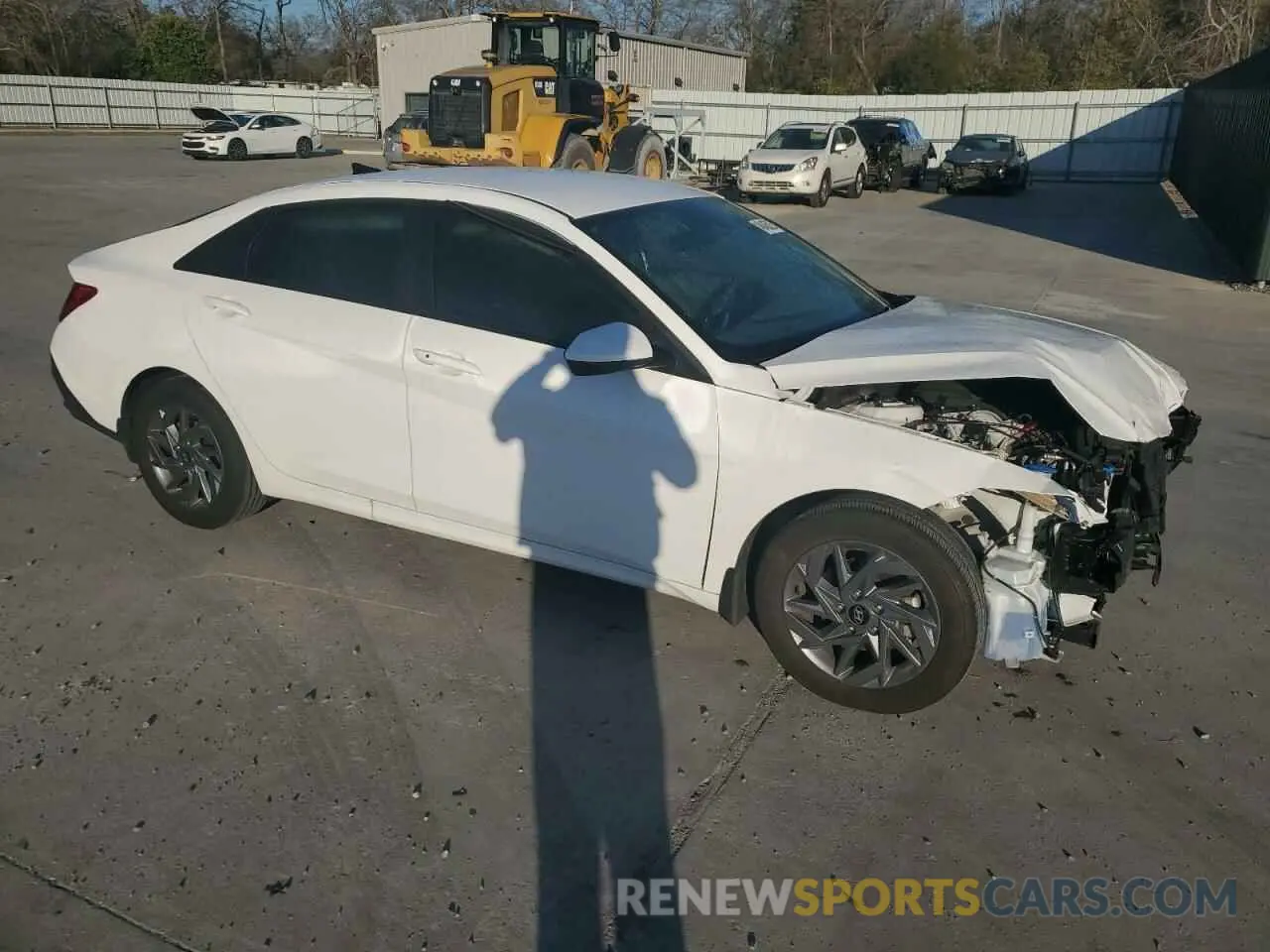 4 Photograph of a damaged car KMHLM4DG9RU750188 HYUNDAI ELANTRA 2024